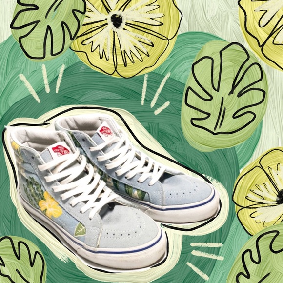 Vans Shoes - ⚠️ SALE - Vans Sk8 Hi Van Doren Aloha Print